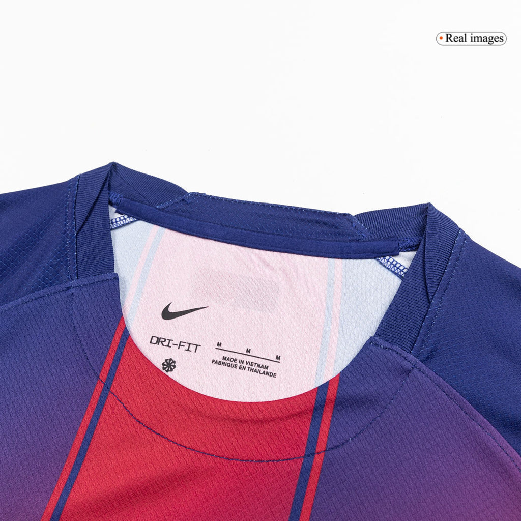 Camiseta de fútbol local del Barcelona Lewandowski #9 2025/26 - Edición UCL