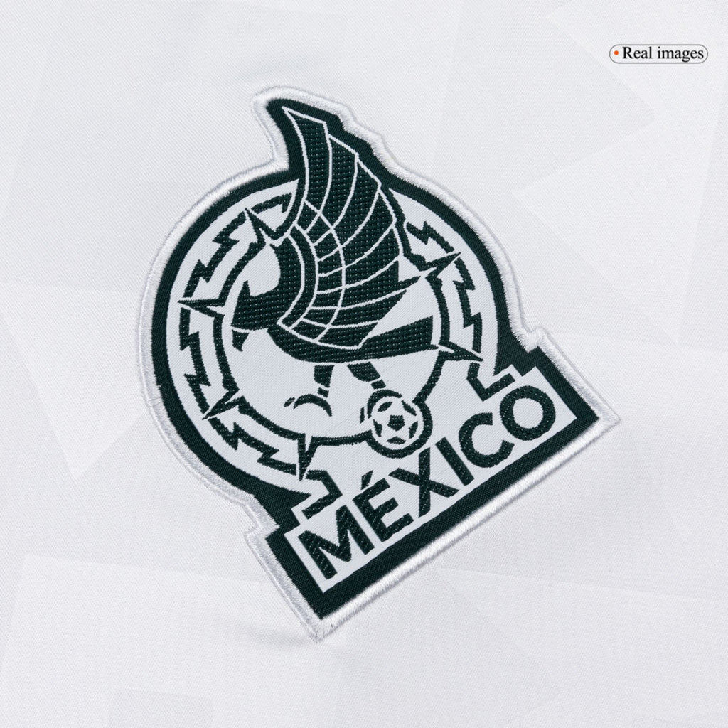 Camiseta de fútbol visitante de manga larga de México 2026
