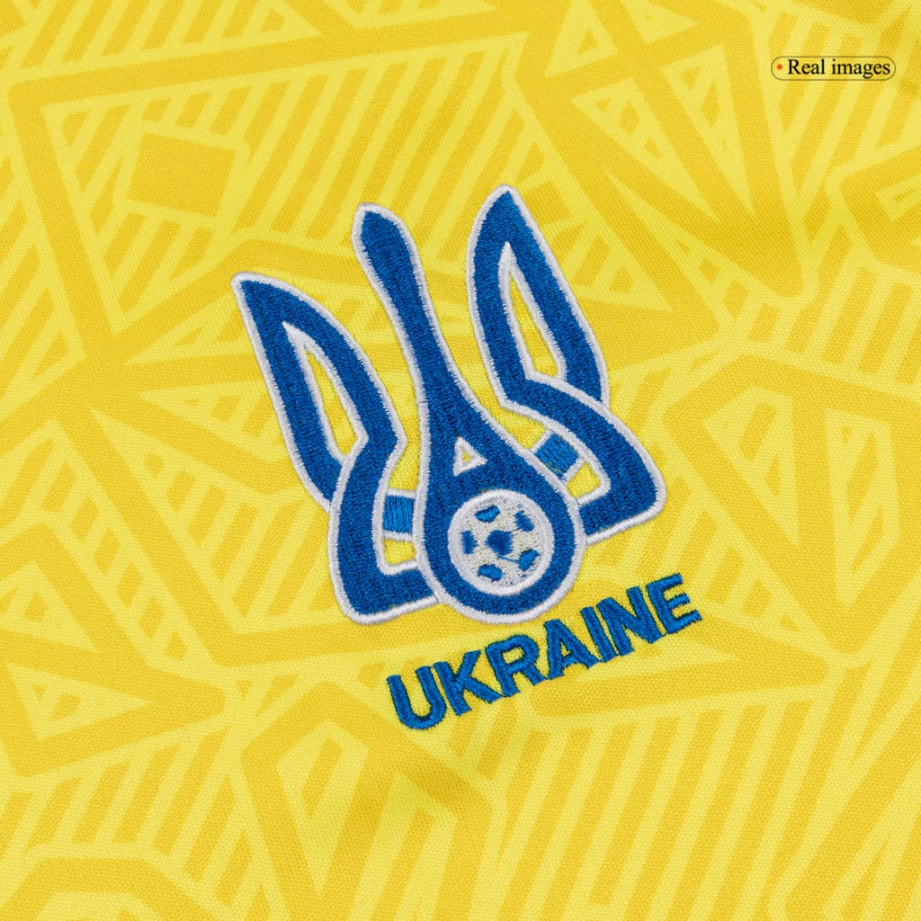Ukraine Home Soccer Jersey World Cup 2026 Yellow