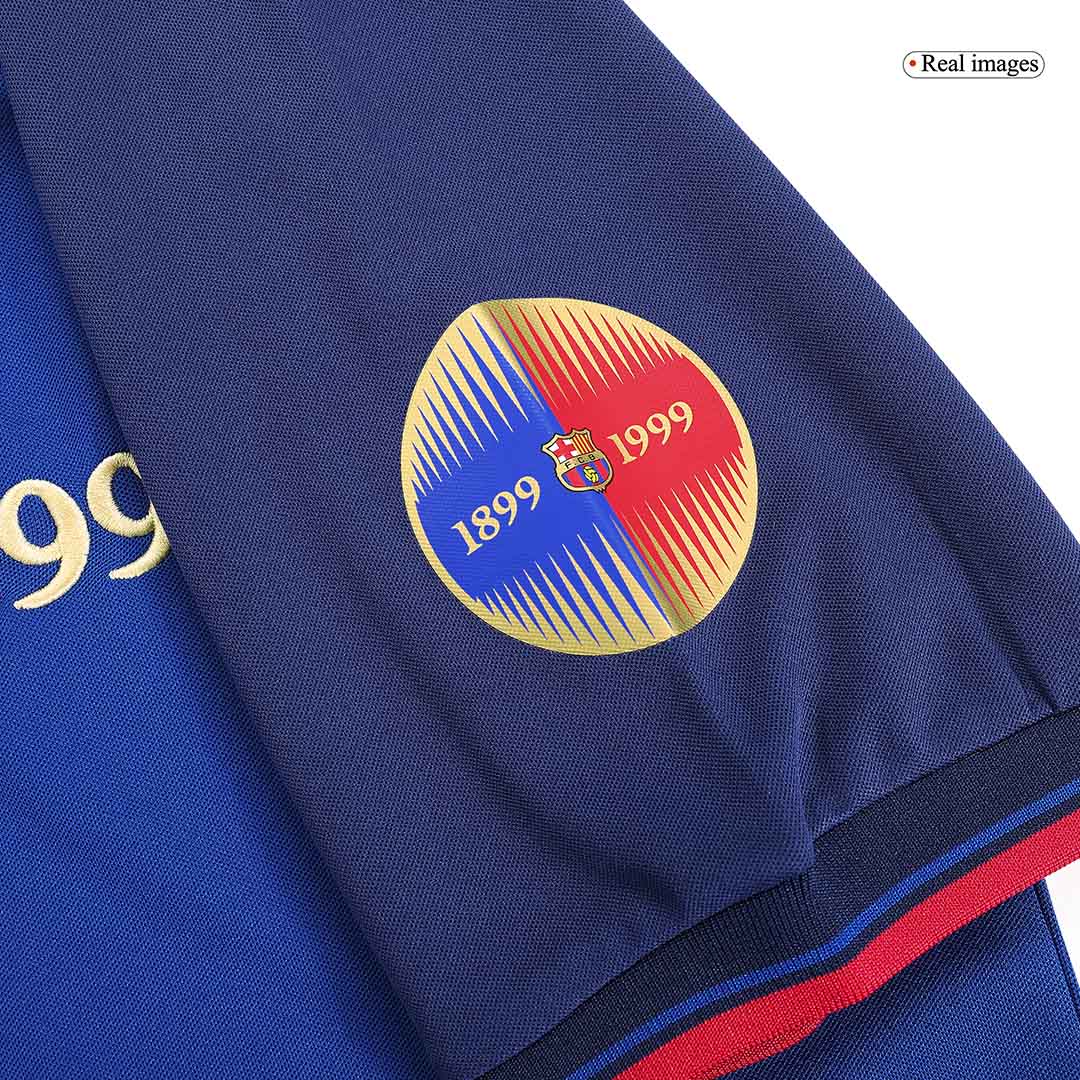 Barcelona GUARDIOLA #4 Home Soccer Jersey Retro 1999/00 - 100th Anniversary
