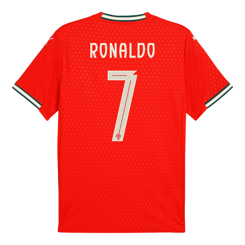Portugal RONALDO #7 Home Soccer Jersey 2025