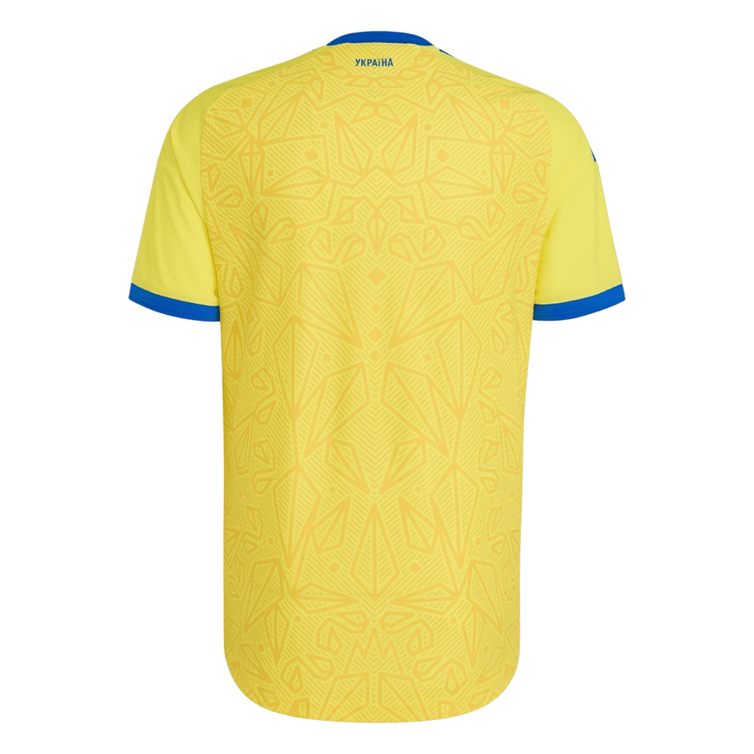 Ukraine Home Soccer Jersey World Cup 2026 Yellow