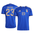 BASTONI #23 Italy Home Soccer Jersey World Cup 2026 Blue - Football Shirt | SmartJerseys | Official Quality