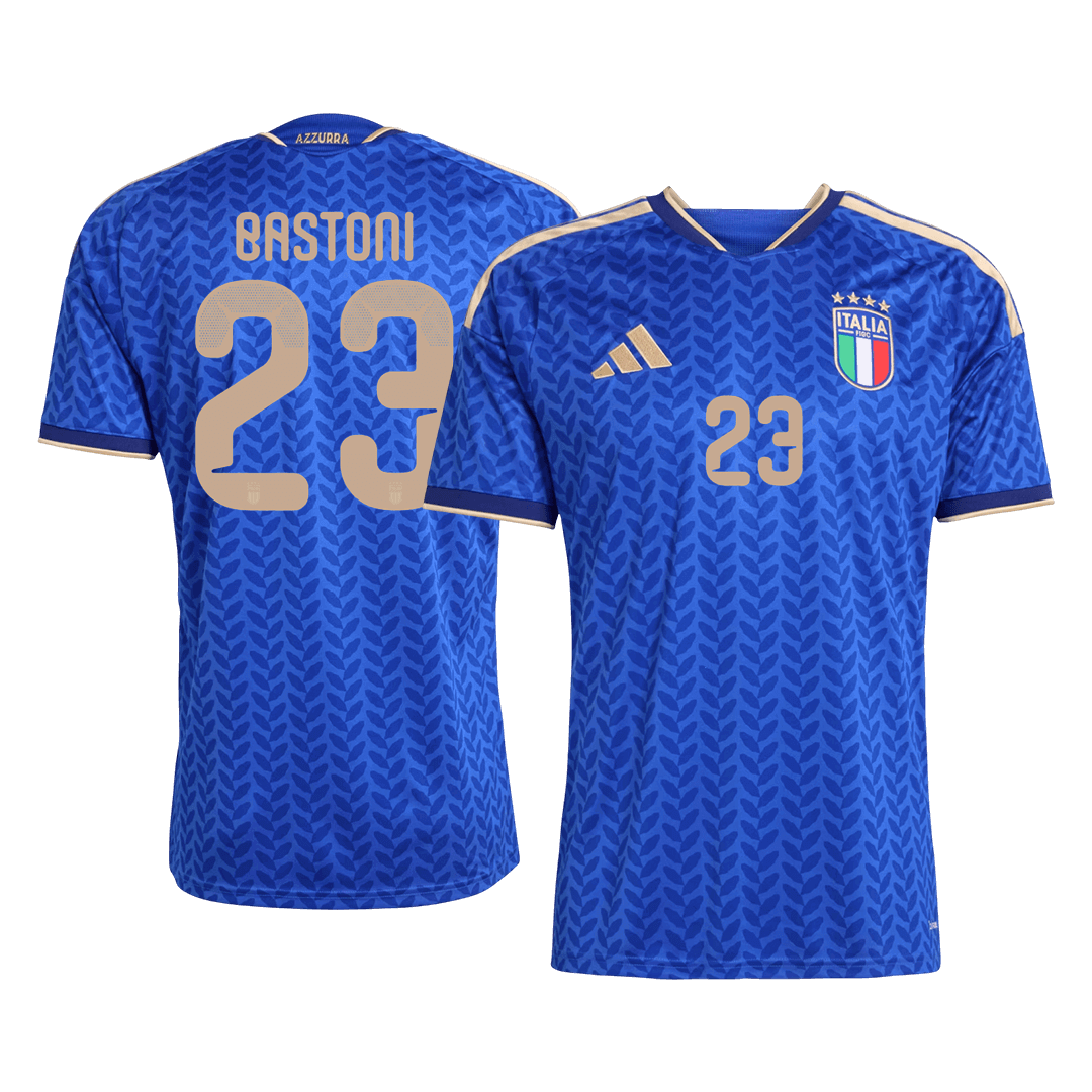 BASTONI #23 Italy Home Soccer Jersey World Cup 2026 Blue - Football Shirt | SmartJerseys | Official Quality
