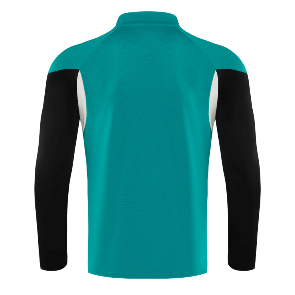 Conjunto de sudadera con cremallera Liverpool para niño (camiseta y pantalón), color verde, talla 25/26