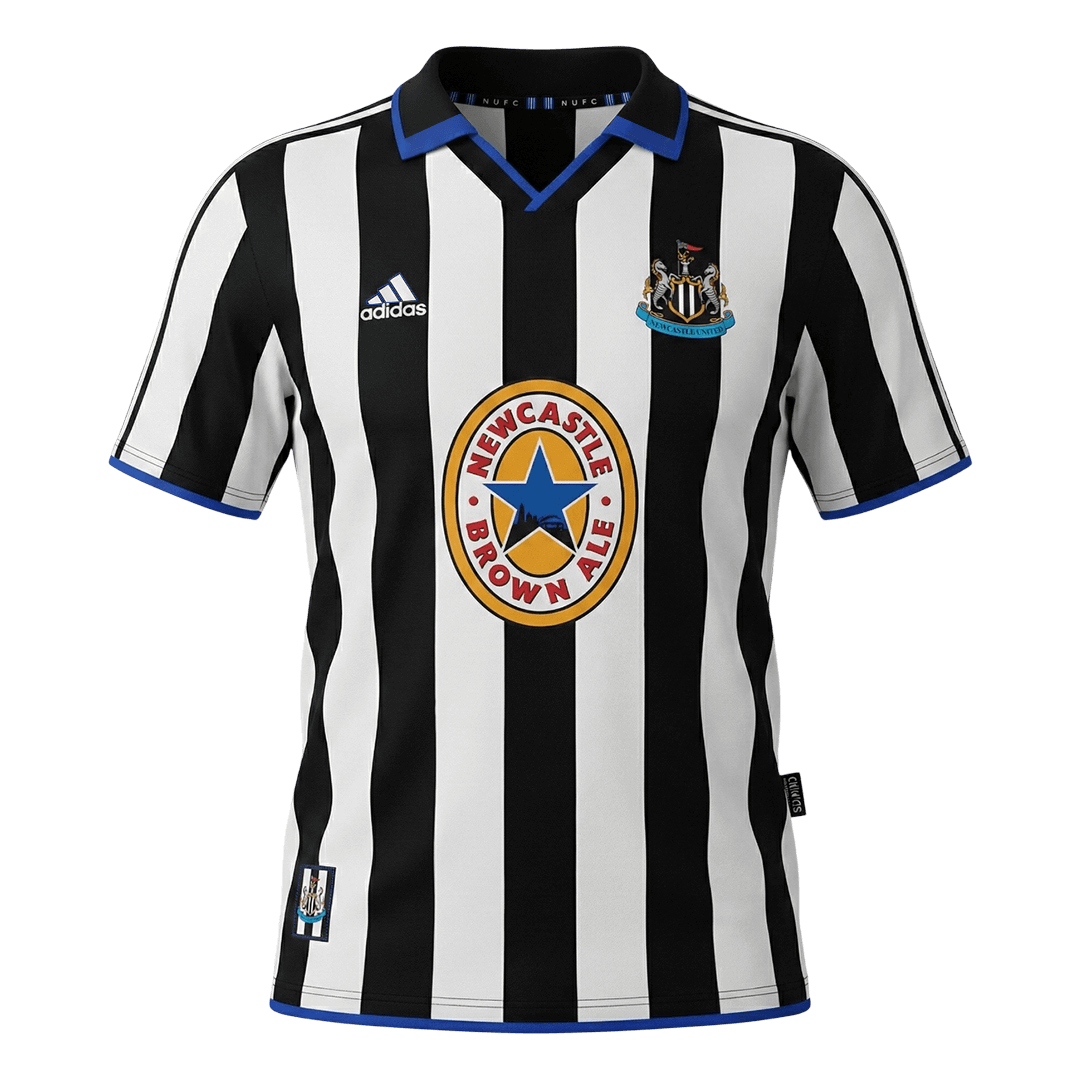Newcastle United Home Soccer Jersey Retro 1999/00