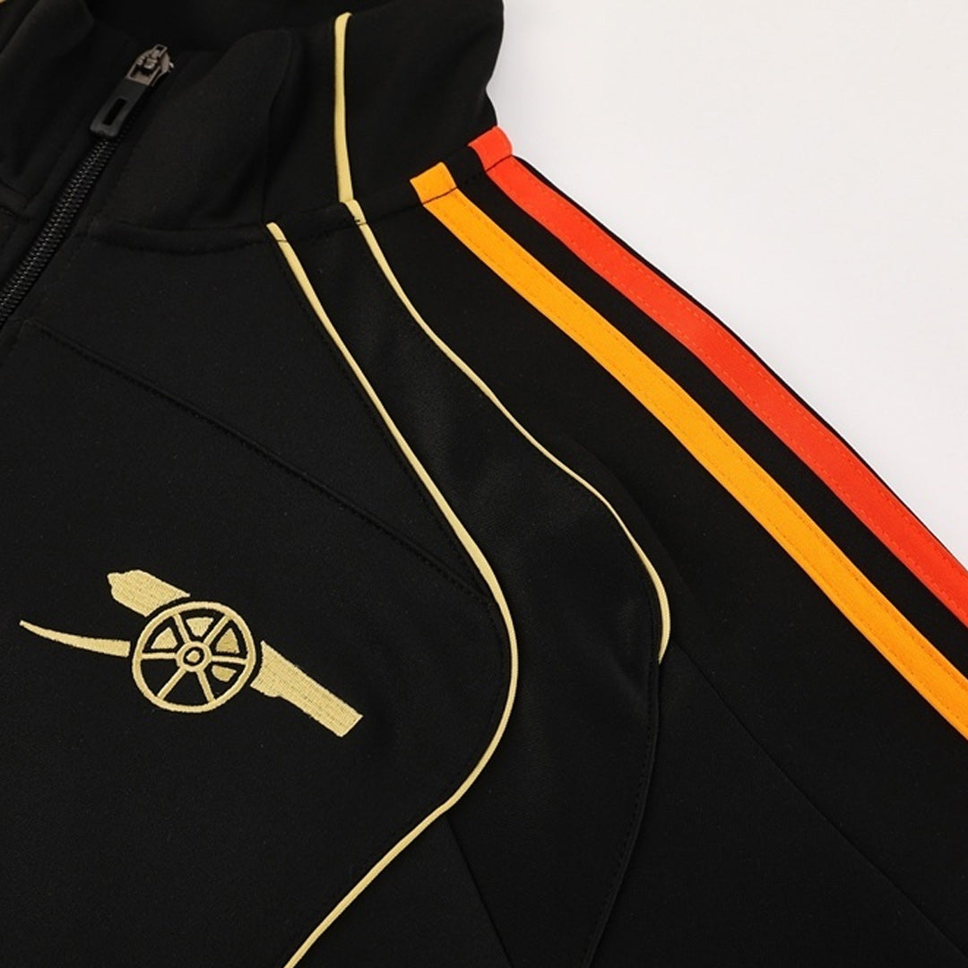 Arsenal Training Kit 2025/26 - Black (Jacket+Pants)