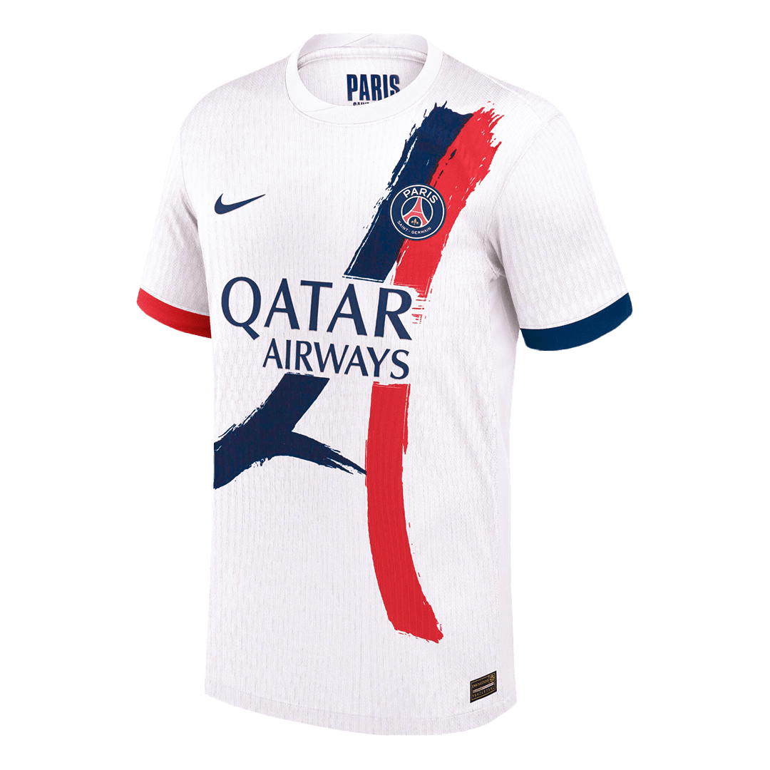 HAKIMI #2 Authentic PSG Away Soccer Jersey 25/26 White