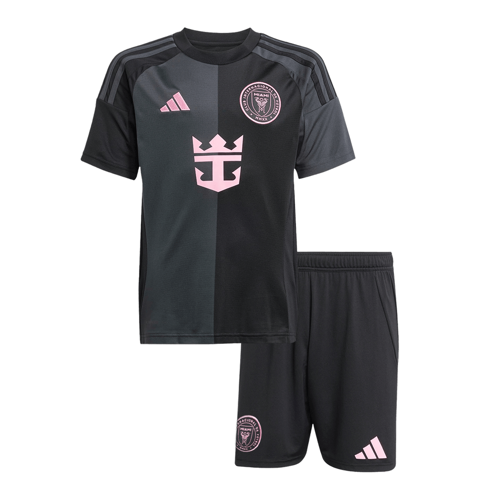 Inter Miami CF Away Soccer Jersey Kit 2025 Kids(Jersey+Shorts) - Football Shirt | SmartJerseys | Official Quality