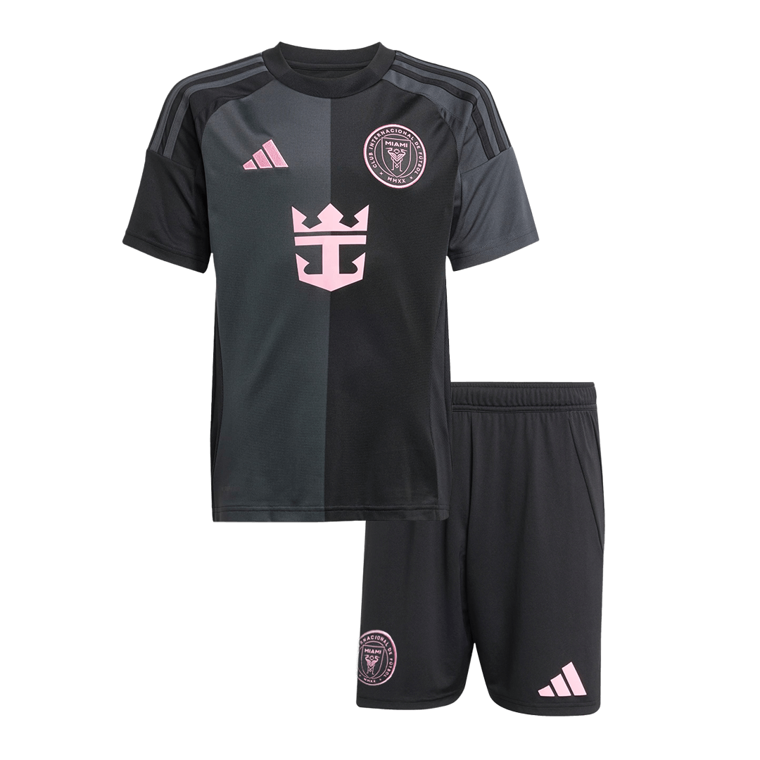 Inter Miami CF Away Soccer Jersey Kit 2025 Kids(Jersey+Shorts) - Football Shirt | SmartJerseys | Official Quality