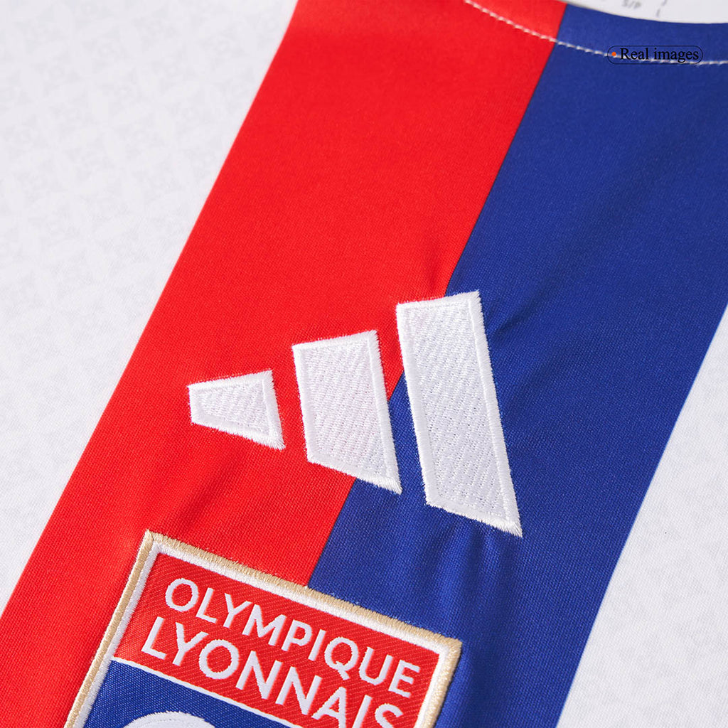 Maillot de football domicile de l'Olympique Lyonnais 2025/26