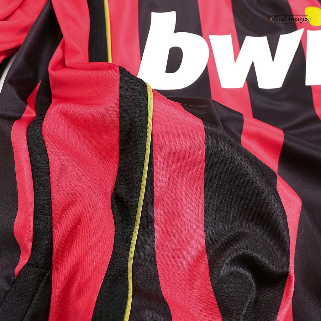 AC Milan KAKA' #22 Home Jersey Retro 2006/07 - Long Sleeve
