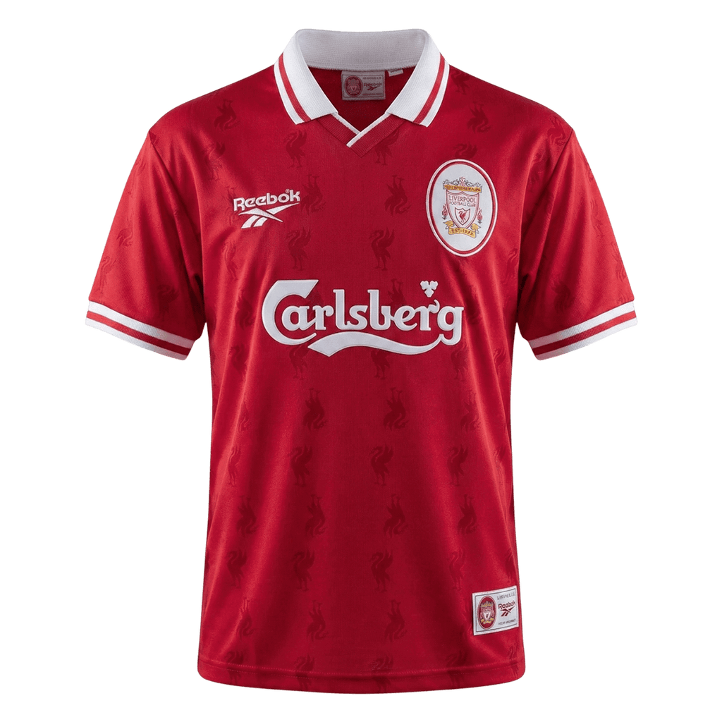 Liverpool Home Soccer Jersey Retro 1996/97