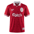 Liverpool Home Soccer Jersey Retro 1996/97