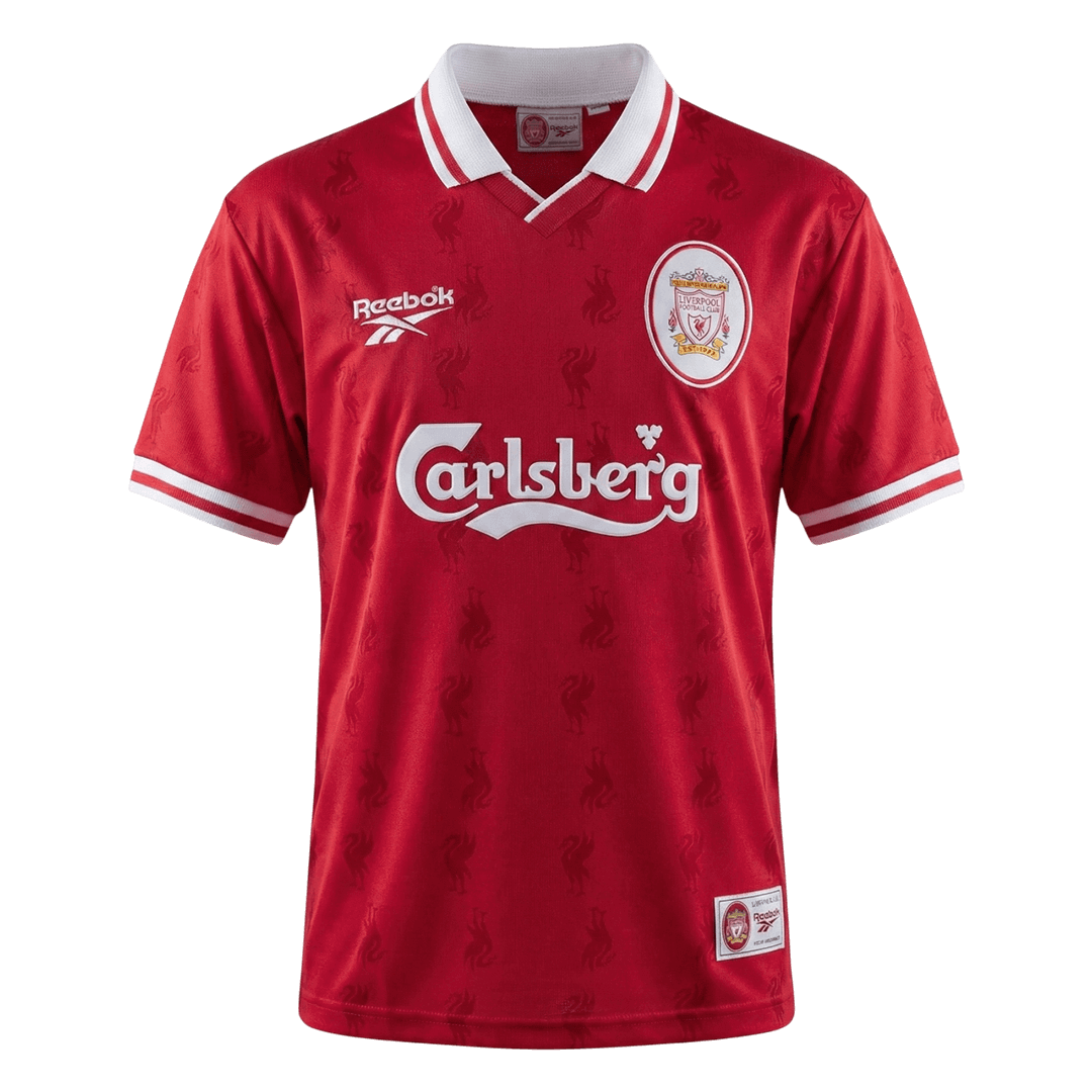 Liverpool Home Soccer Jersey Retro 1996/97