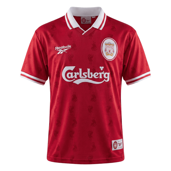 Liverpool Home Soccer Jersey Retro 1996/97