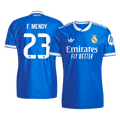 F. MENDY #23 Authentic Real Madrid Third Away Soccer Jersey 2025/26 Blue - Football Shirt | SmartJerseys | Official Quality
