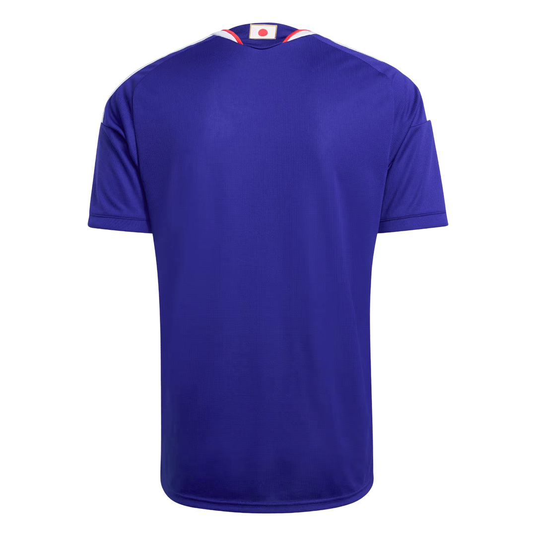 Camiseta de fútbol local de Japón para la Copa Mundial 2026, color azul marino