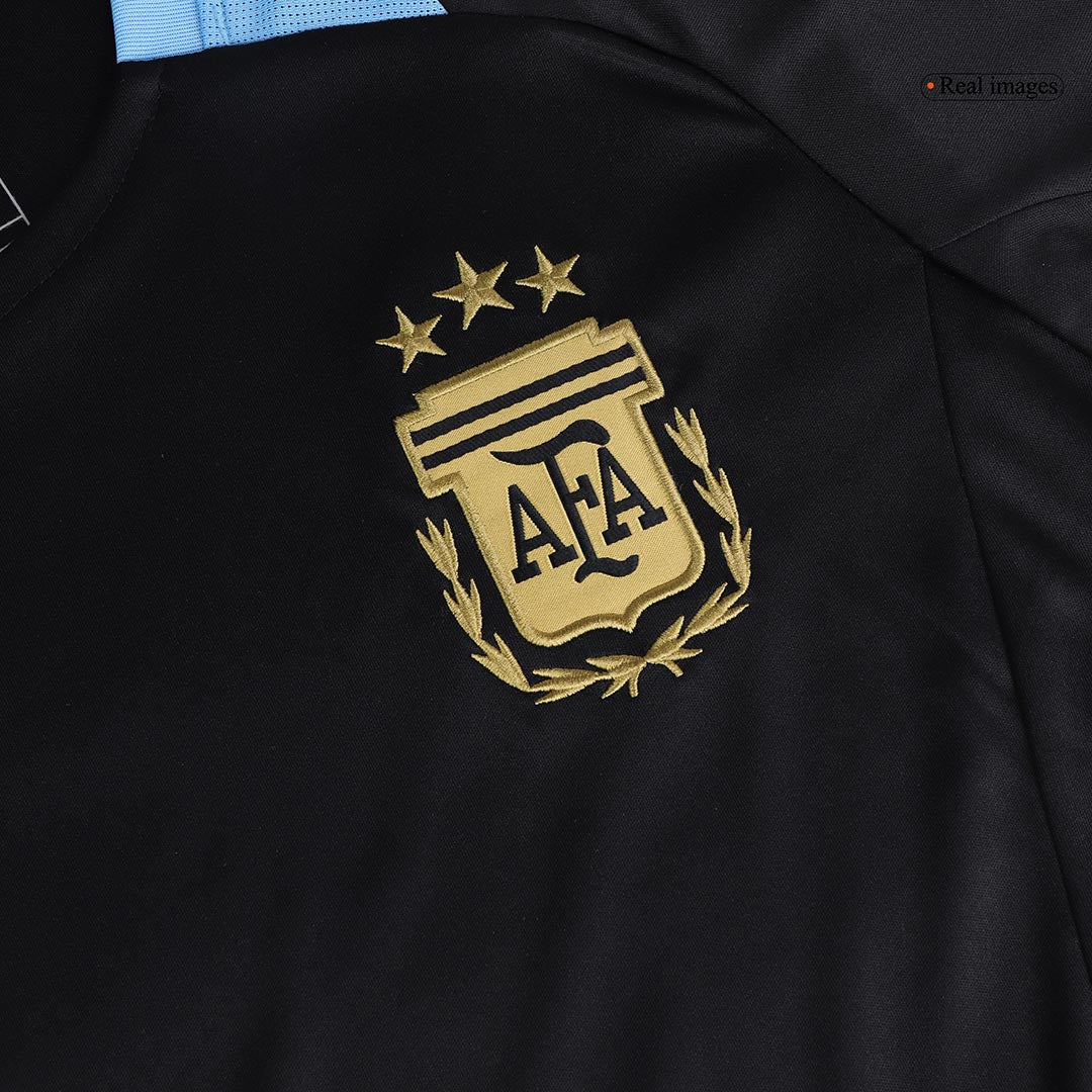 Camiseta de entrenamiento prepartido de Argentina para la Copa América 2024 - Negra