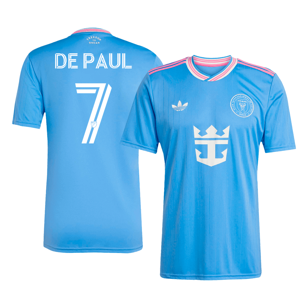 Inter Miami CF DE PAUL #7 Third Away Soccer Jersey 2025 - Football Shirt | SmartJerseys | Official Quality