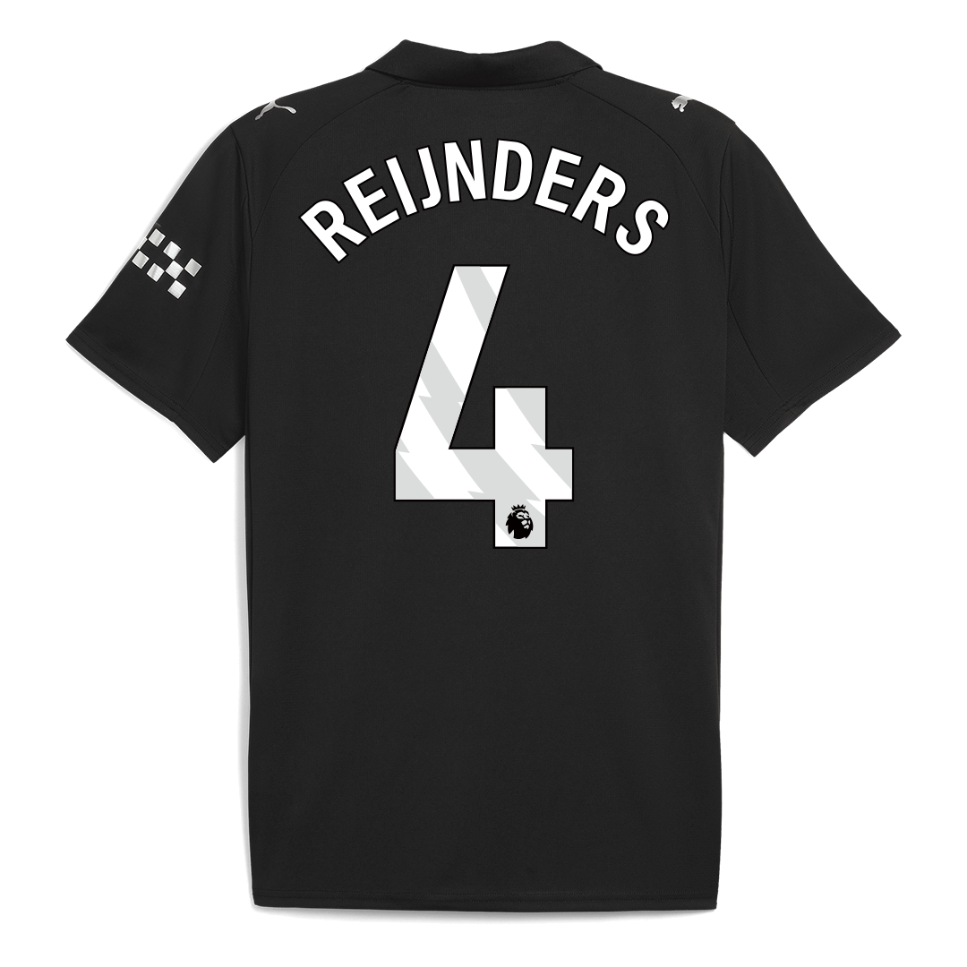 Manchester City REIJNDERS #4 Away Soccer Jersey 2025/26