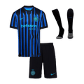 Kid's Inter Milan Home Soccer Jersey Kit(Jersey+Shorts+Socks) 2025/26 Blue&Black - Football Shirt | SmartJerseys | Official Quality