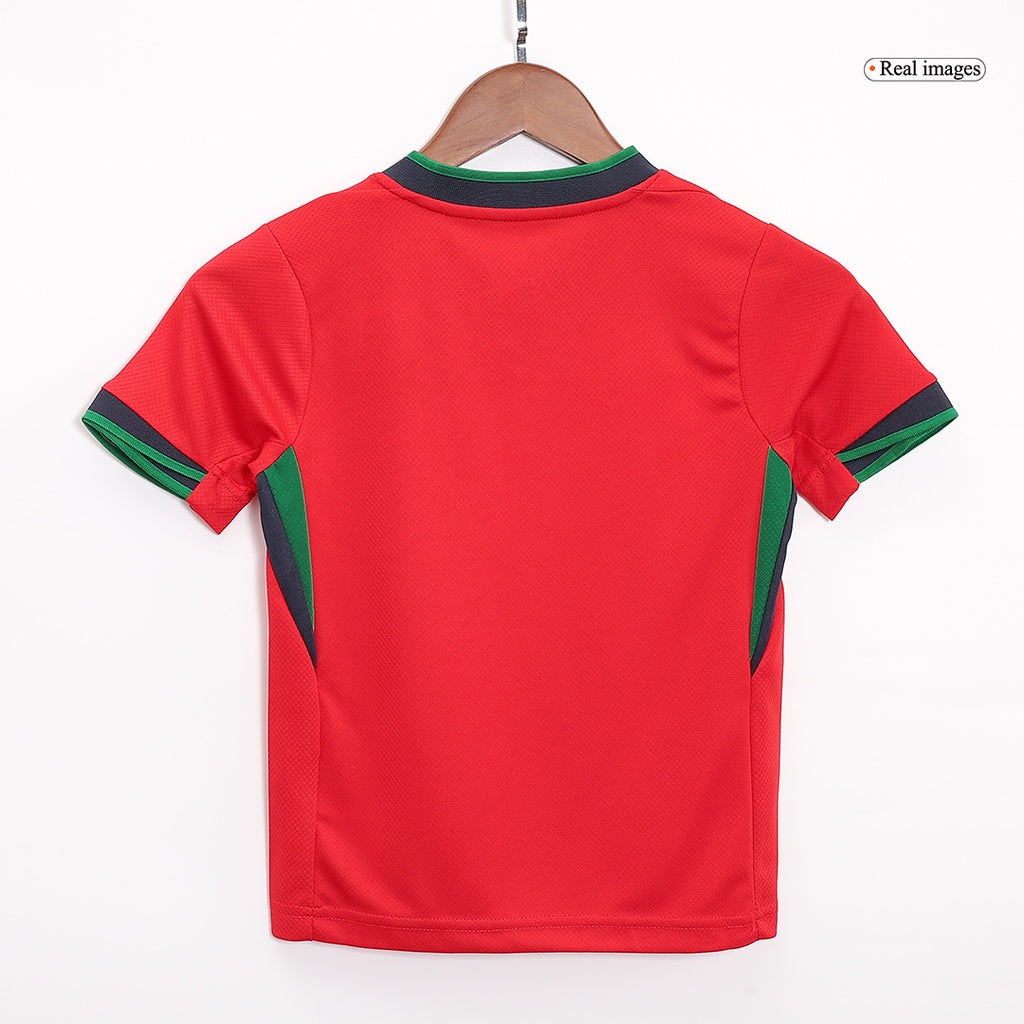 Maillot domicile du Portugal pour enfants (maillot + short) EURO 2024 