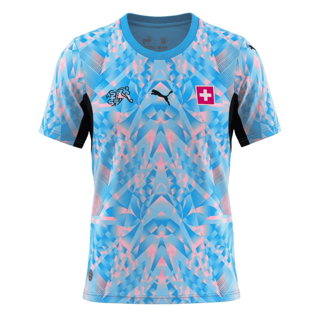Switzerland Away Soccer Jersey World Cup 2026 Blue - Football Shirt | SmartJerseys | Official Quality