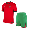 Portugal Home Jersey Kit EURO 2024 (Jersey+Shorts) - Football Shirt | SmartJerseys | Official Quality