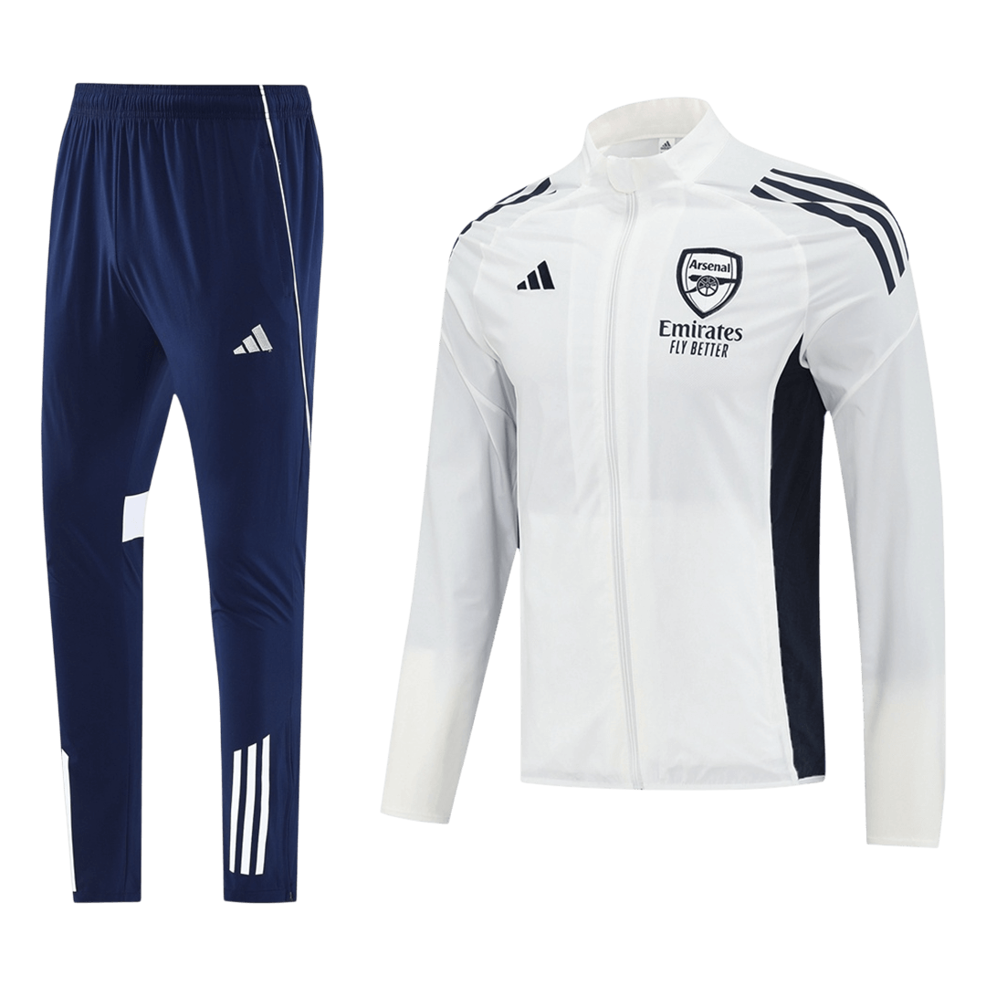 Arsenal Training Kit 2025/26 - White (Top+Pants)