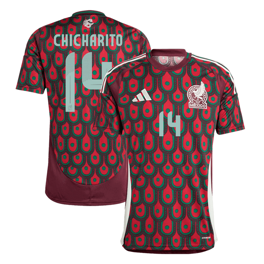 Mexico CHICHARITO #14 Home Jersey Copa America 2024 - Football Shirt | SmartJerseys | Official Quality