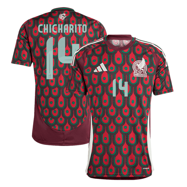 Mexico CHICHARITO #14 Home Jersey Copa America 2024 - Football Shirt | SmartJerseys | Official Quality