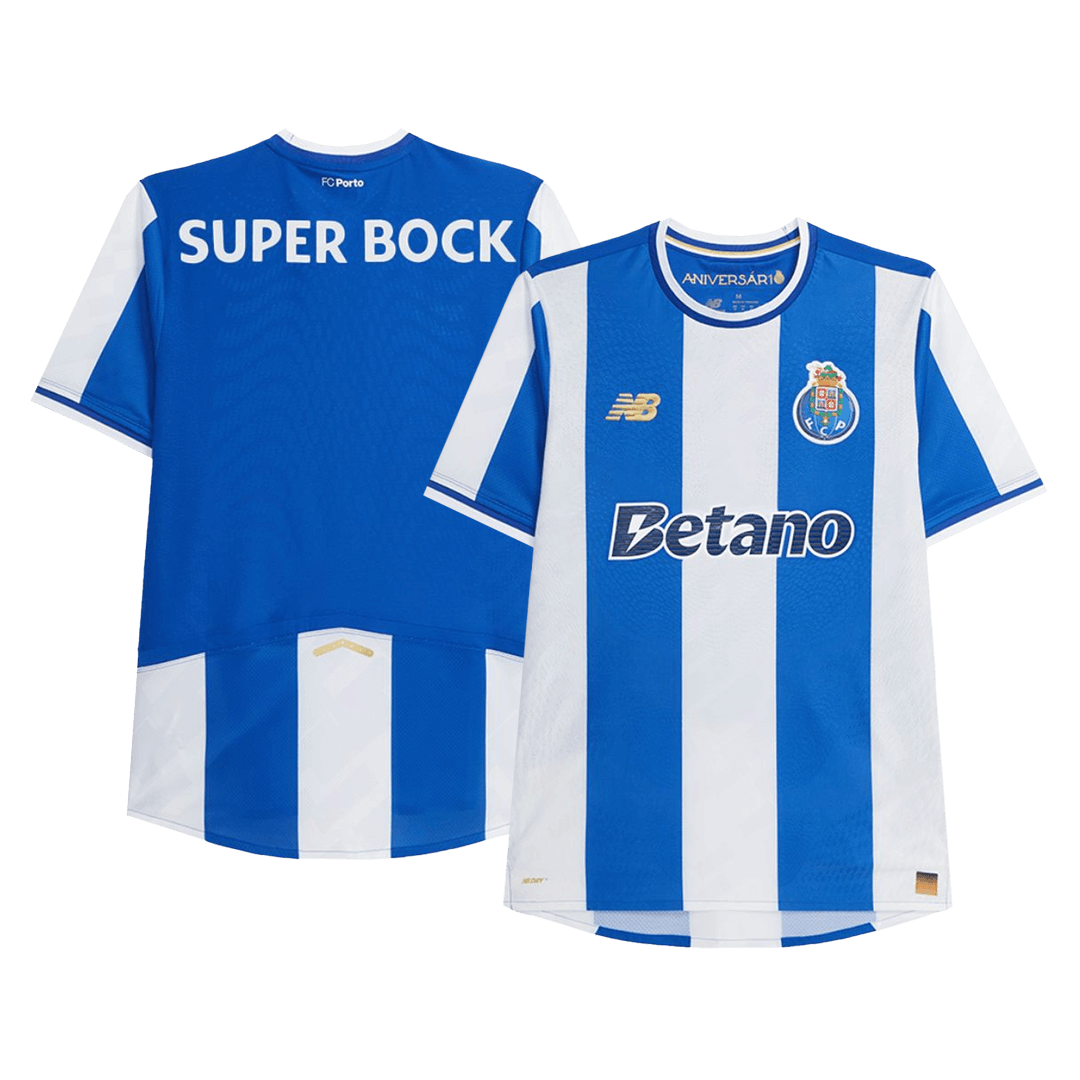 Maillot domicile authentique du FC Porto 25/26 Blanc et bleu