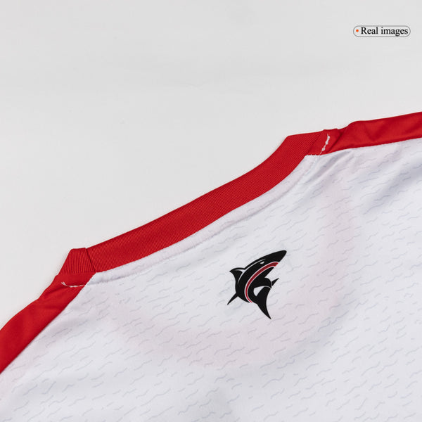 Camiseta de fútbol de visitante de Cabo Verde 2025 blanca
