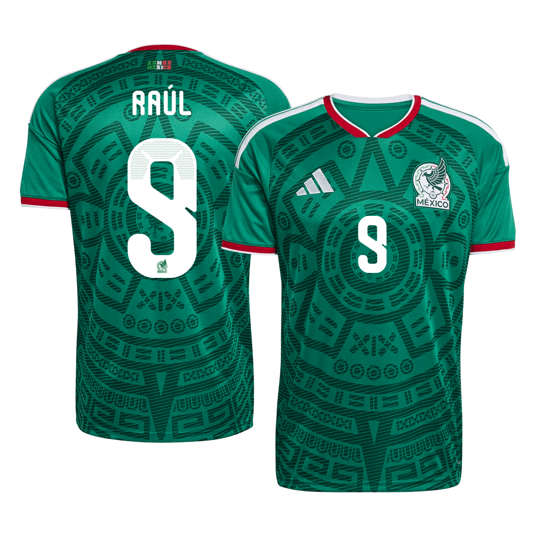 Raúl#9 Mexico Home Soccer Jersey World Cup 2026 Green - Football Shirt | SmartJerseys | Official Quality
