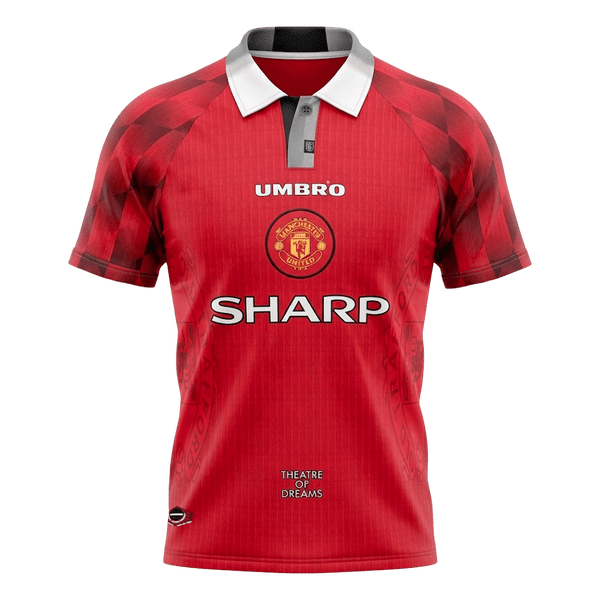 Manchester United Home Soccer Jersey Retro 1996/97 - Football Shirt | SmartJerseys | Official Quality