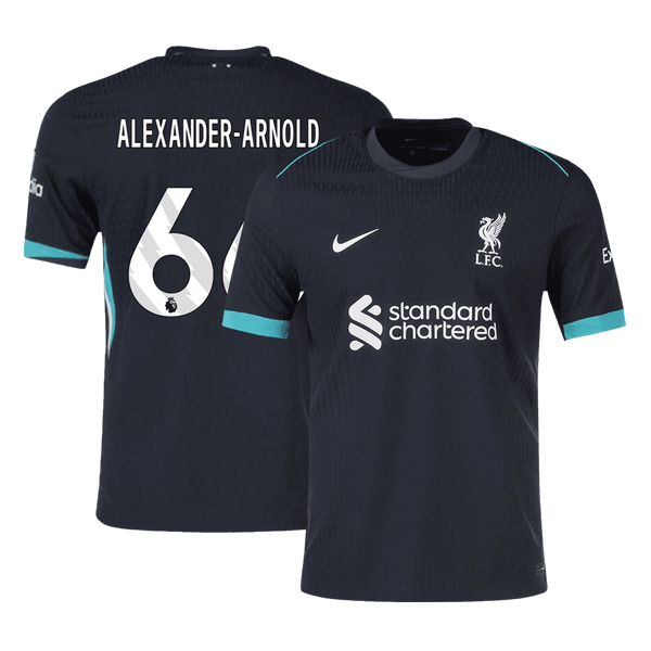 Liverpool ALEXANDER-ARNOLD #66 Away Soccer Jersey Authentic 2024/25 - Football Shirt | SmartJerseys | Official Quality