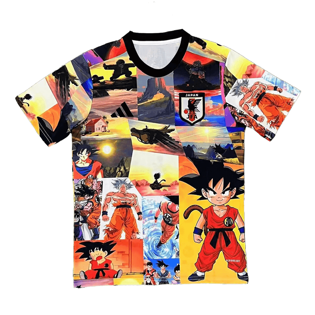 Japan X Dragon Ball Jersey 2024 - Football Shirt | SmartJerseys | Official Quality