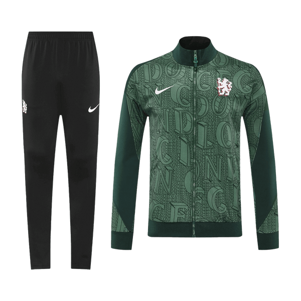 Chelsea Training Kit 2025/26 - Green (Jacket+Pants) - Football Shirt | SmartJerseys | Official Quality