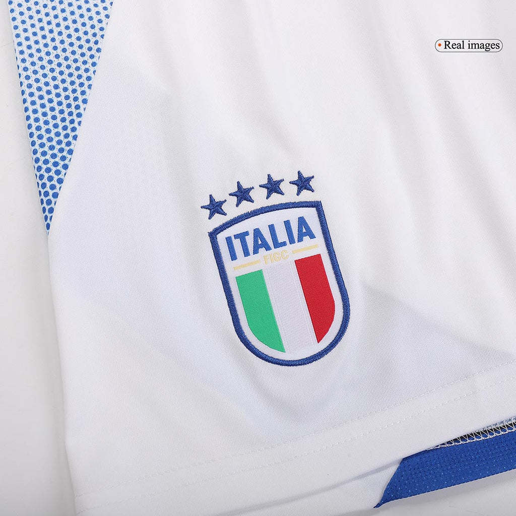 Pantalones cortos de fútbol de la selección italiana de fútbol local 2024 