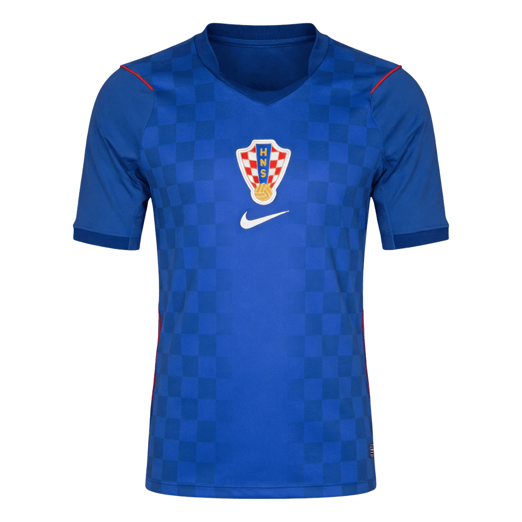 Camiseta de fútbol visitante de Croacia para la Copa Mundial 2026, azul