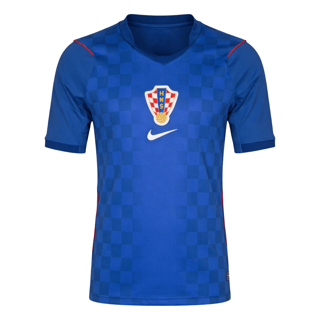 Camiseta de fútbol visitante de Croacia para la Copa Mundial 2026, azul