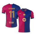 Barcelona RAPHINHA #11 Home Soccer Jersey Authentic 2024/25 - UCL Edition(Spotify Logo Without Text) - Football Shirt | SmartJerseys | Official Quality