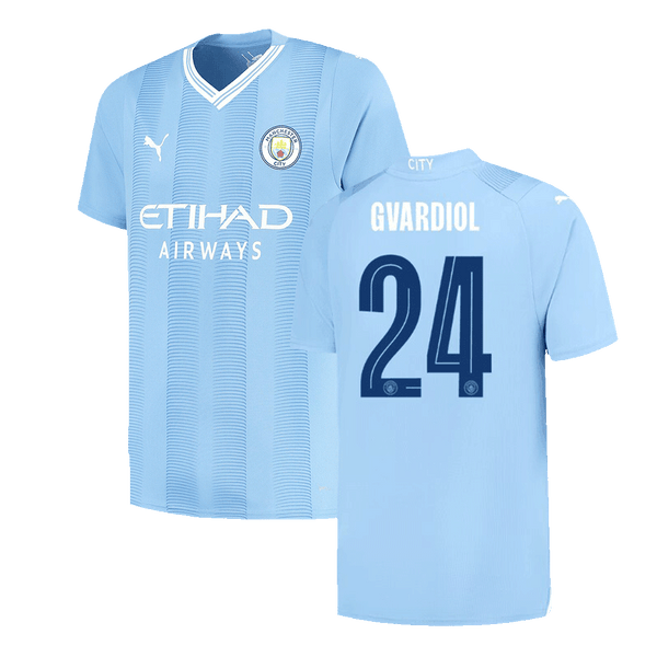 Manchester City GVARDIOL #24 Home Jersey 2023/24 - UCL Edition - Football Shirt | SmartJerseys | Official Quality
