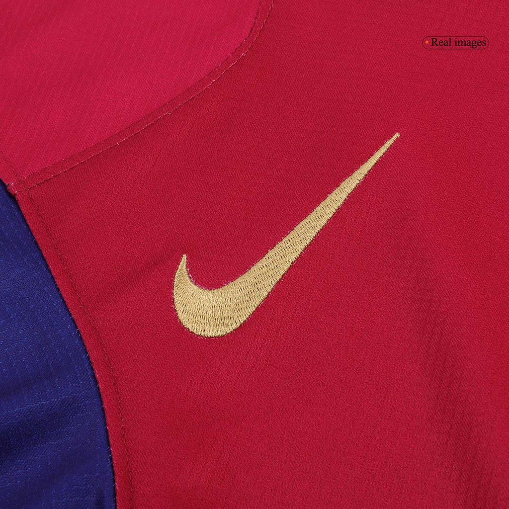 Camiseta local del Barcelona Lewandowski n.° 9 2024/25 - Logotipo de Spotify sin texto