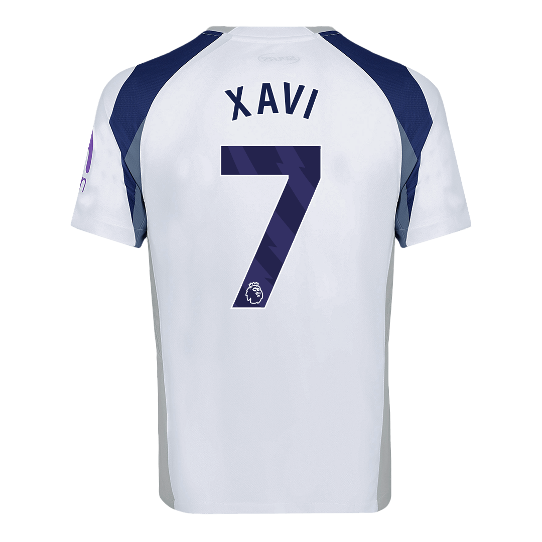 Tottenham Hotspur XAVI #7 Home Soccer Jersey 2025/26