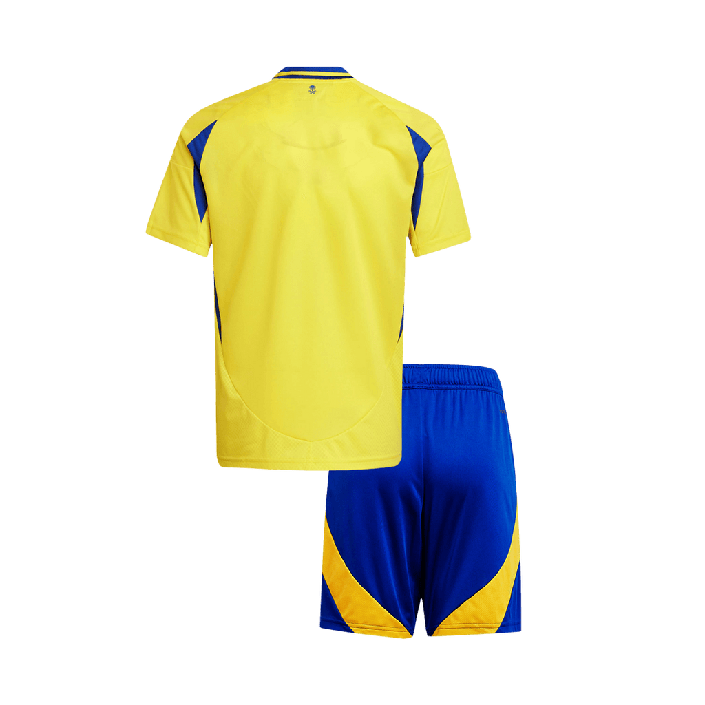 Ensemble maillot domicile Al Nassr 2024/25 pour enfants (maillot + short)