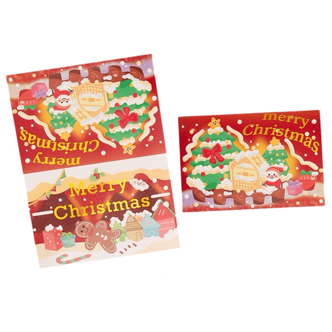 Custom Christmas Card – Gingerbread House – Personalized Message - Football Shirt | SmartJerseys | Official Quality