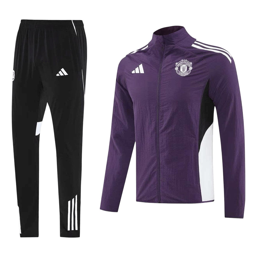 Manchester United Training Kit 2025/26 - Purple (Top+Pants)