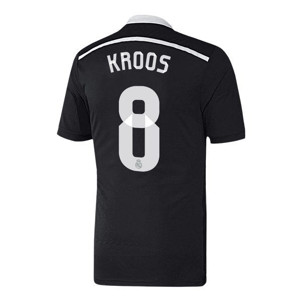 Real Madrid KROOS #8 Third Away Soccer Jersey Retro 2014/15 - Football Shirt | SmartJerseys | Official Quality